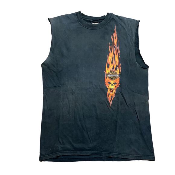 Harley Davidson Sleeveless Tank Top Tennessee Size Large - Picture 1 of 4